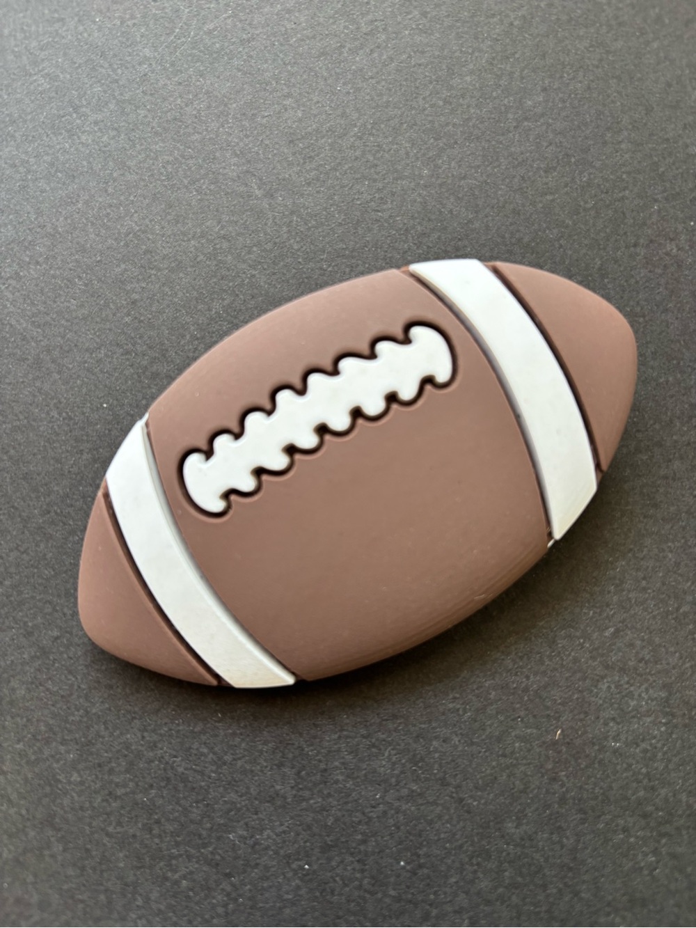 Football Charm | Croc Charm Large | Sports Shoe Accessory - Picture 6 of 6